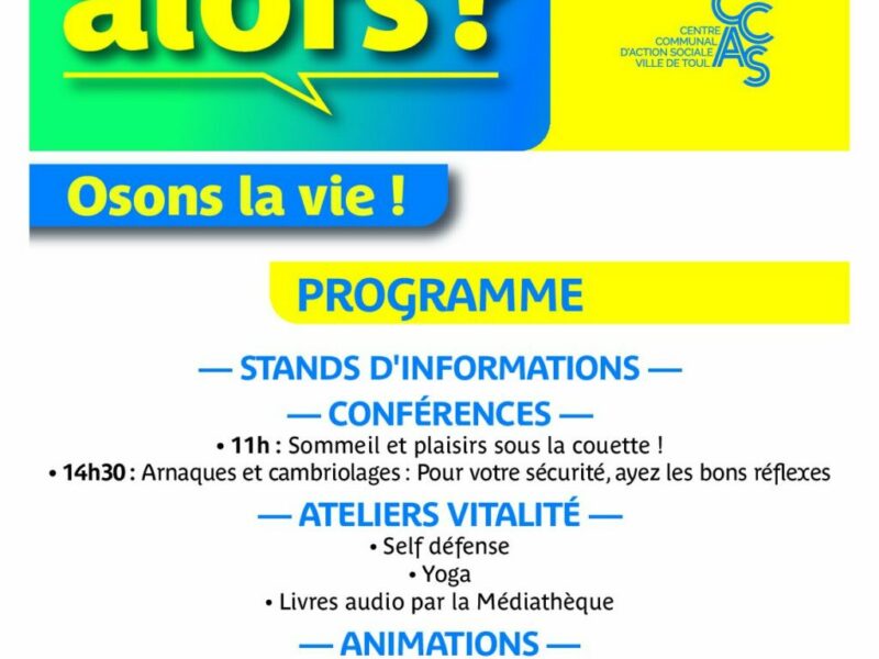 Programme salon des seniors Toul