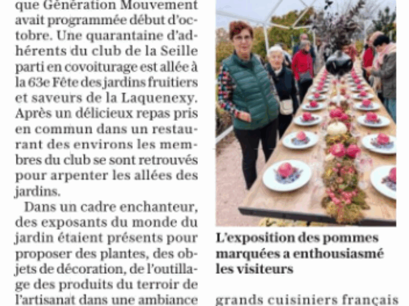 La Seille et ses Monts aux Jardins de Laquenexy